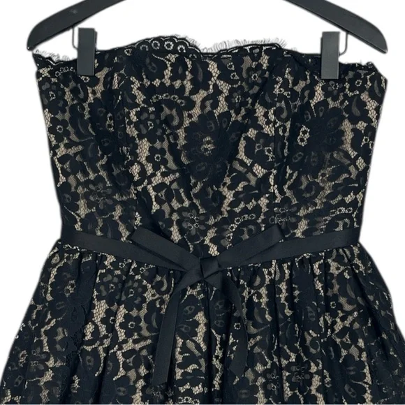 NWT Neiman Marcus x Target ROBERT RODRIGUEZ Womens SZ 10 Black Lace Party  DRESS